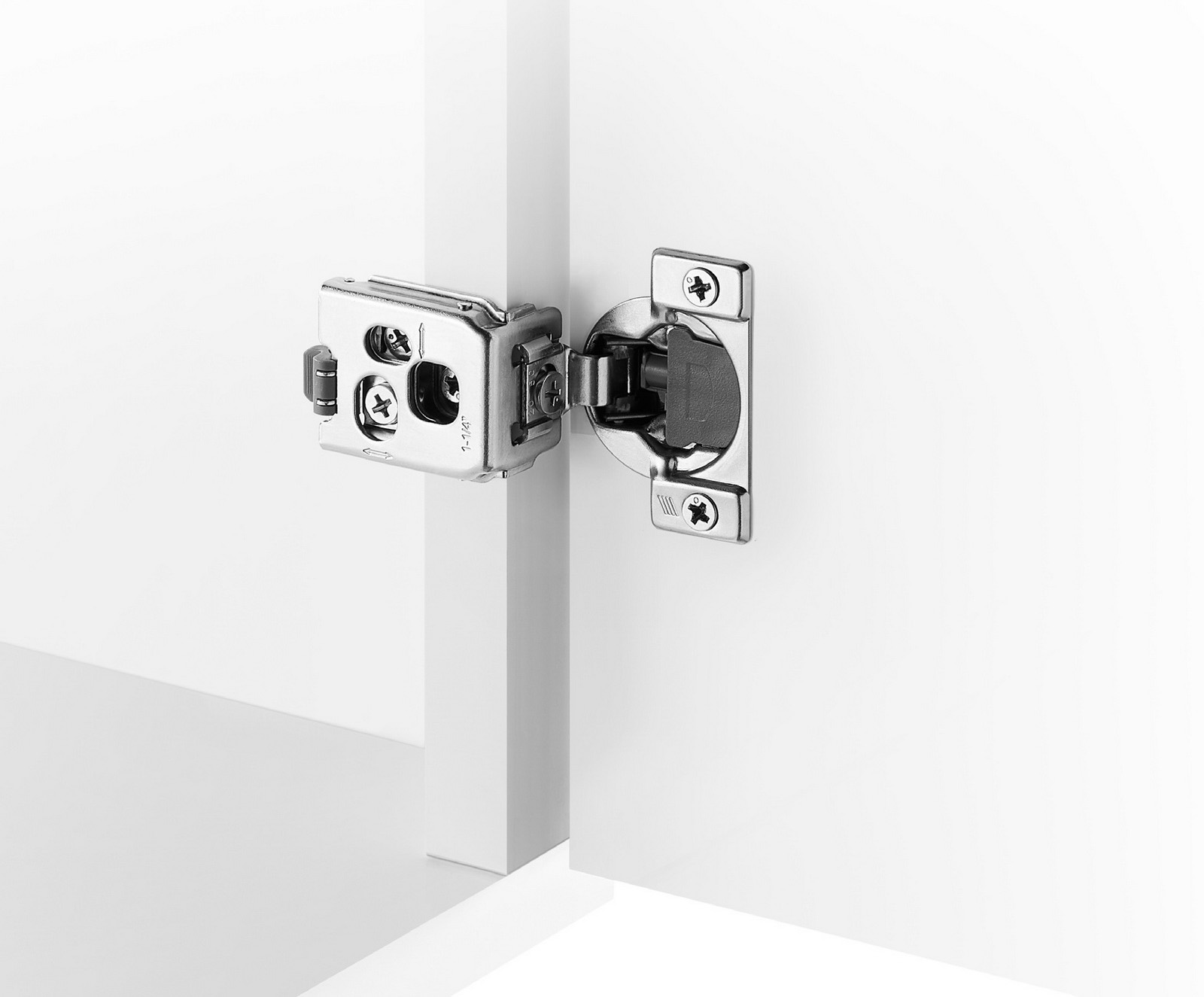 EP series clip on 3D soft close face frame hinge